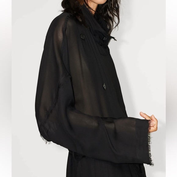 BNWT Zara sheer trench - Picture 4 of 8